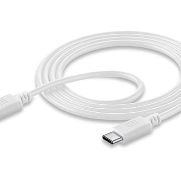 Cellularline Usb-C To Usb-C 45 W Super Fast Beyaz 5 A Usb Şarj+Data Kablo