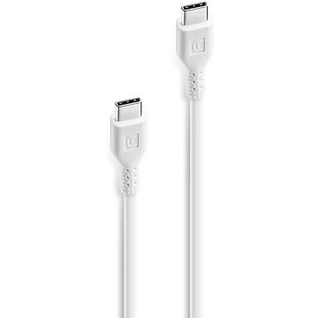Cellularline Usb-C To Usb-C 45 W Super Fast Beyaz 5 A Usb Şarj+Data Kablo