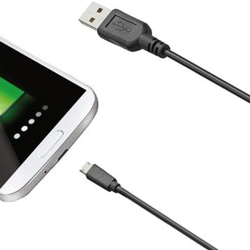 Celly Çift Yönlü Micro USB Kablosu