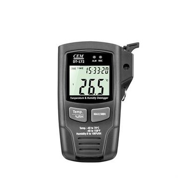 Cem DT-172TK K Tipi Çift Termometreli Sıcaklık ve Nem Data Logger