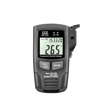 Cem DT-172TK K Tipi Çift Termometreli Sıcaklık ve Nem Data Logger