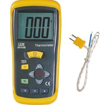 Cem DT 610B K Tipi Termometre