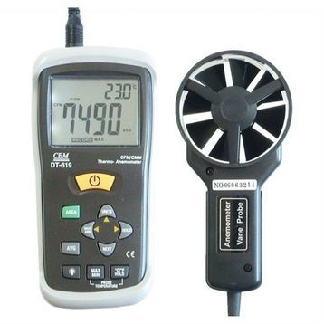Cem DT 619 Rüzgar Şiddeti Ölçer Anemometre