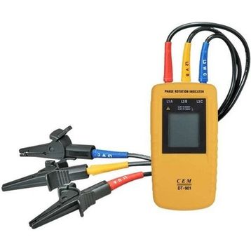 Cem DT 901 Faz Sırası Ölçer Test Cihazı