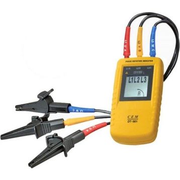 Cem DT 901 Faz Sırası Ölçer Test Cihazı