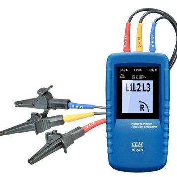 Cem DT 901 Faz Sırası Ölçer Test Cihazı