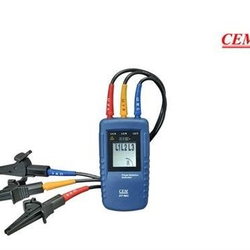 Cem DT 901 Faz Sırası Ölçer Test Cihazı