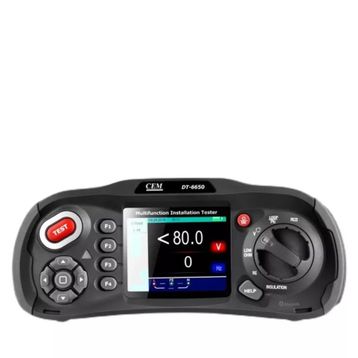 Cem Instruments CEM DT-6650 Çok Fonksiyonlu Tesisat Test Cihazı