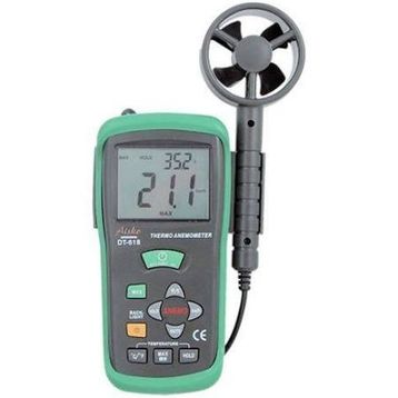 Cem İnstruments DT618 Rüzgar Hızı ve Sıcaklık Ölçer Anemometre