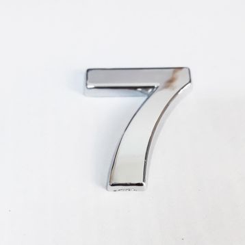 Cemax 3.75 cm Krom Yapışkanlı 7 Rakamı