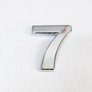 Cemax 3.75 cm Krom Yapışkanlı 7 Rakamı