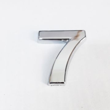 Cemax 3.75 cm Krom Yapışkanlı 7 Rakamı