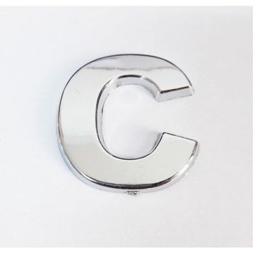 Cemax 3.75 cm Krom Yapışkanlı C Harfi