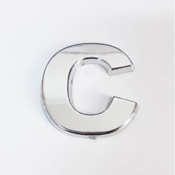 Cemax 3.75 cm Krom Yapışkanlı C Harfi