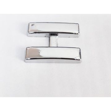 Cemax 3.75 cm Krom Yapışkanlı Eşittir İşareti