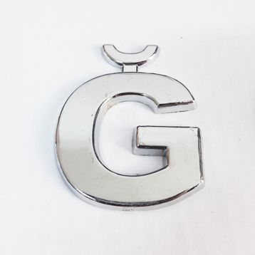 Cemax 3.75 cm Krom Yapışkanlı G Harfi