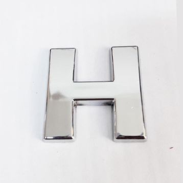 Cemax 3.75 cm Krom Yapışkanlı H Harfi