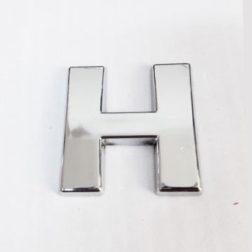 Cemax 3.75 cm Krom Yapışkanlı H Harfi