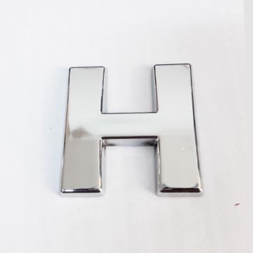 Cemax 3.75 cm Krom Yapışkanlı H Harfi