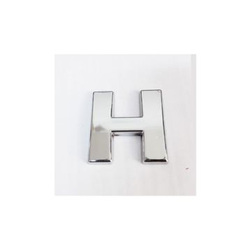 Cemax 3.75 cm Krom Yapışkanlı H Harfi