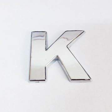 Cemax 3.75 cm Krom Yapışkanlı K Harfi