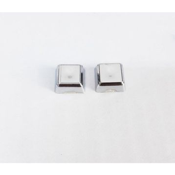 Cemax 3.75 cm Krom Yapışkanlı Nokta İşareti