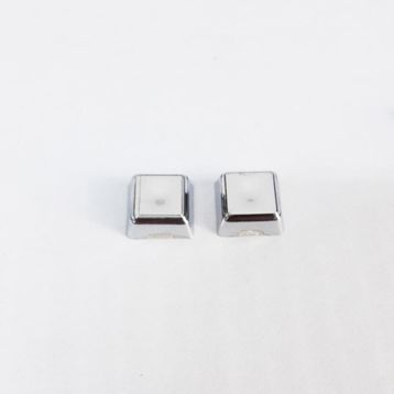 Cemax 3.75 cm Krom Yapışkanlı Nokta İşareti
