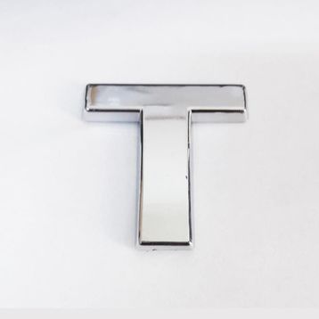 Cemax 3.75 cm Krom Yapışkanlı T Harfi
