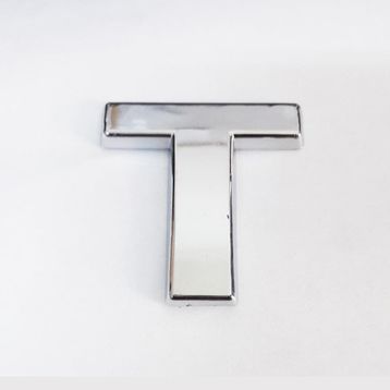 Cemax 3.75 cm Krom Yapışkanlı T Harfi