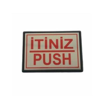 Cemax Küçük 10x7 cm İtiniz Push Yönlendirme Levhası