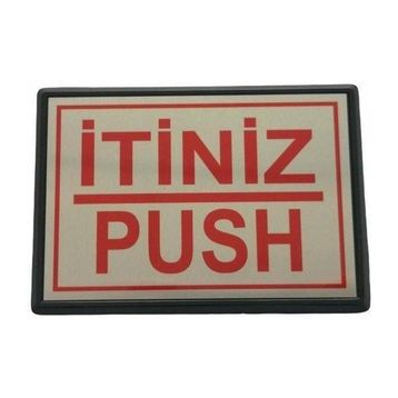 Cemax Küçük 10x7 cm İtiniz Push Yönlendirme Levhası