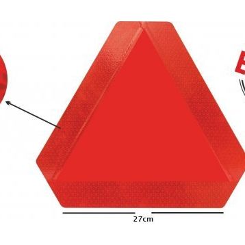CemOto Traktör Üçgen E37 Onaylı Reflektör