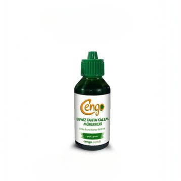 Cengo CGO-0103 Yeşil 100 ml Tahta Kalemi Mürekkebi