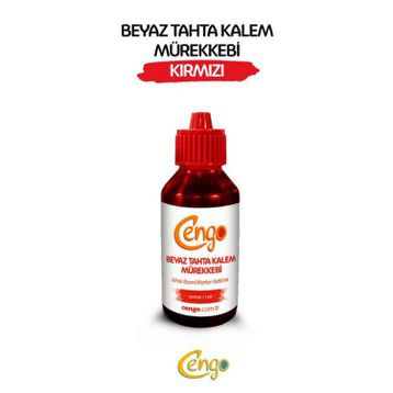 Cengo CGO-0104 Kırmızı 100 ml Tahta Kalemi Mürekkebi