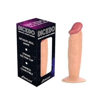 Censan 16,5 cm Dickdo Gerçekçi Testisli Dildo Penis