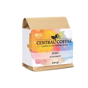 Central Coffee Peru Ecoforest 200 gr Filtre Kahve