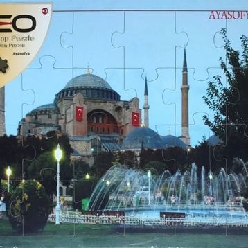Ceo Ayasofya 24 Parça Ahşap Puzzle