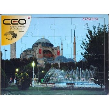 Ceo Ayasofya 24 Parça Ahşap Puzzle