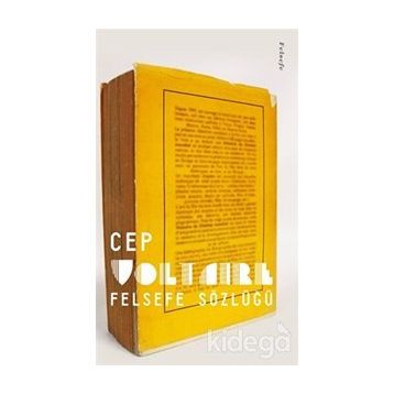 Cep Felsefe Sözlüğü Cep Boy - François Marie Arouet Voltaire