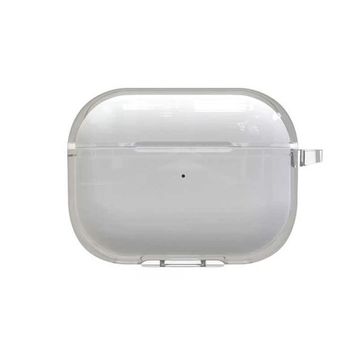 Ceponya Apple Airpods Pro 2 Şeffaf Kristal Silikon Airbag 14 Kılıf Kılıf