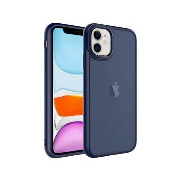 Ceponya Apple iPhone 11 Buzlu Sert PC May Kapak Kılıf