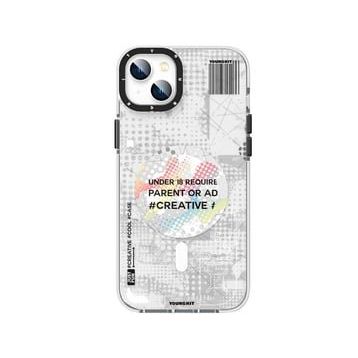 Ceponya Apple iPhone 14 Plus Magsafe Şarj Özellikli Youngkit Kamuflaj Serisi Kapak Kılıf