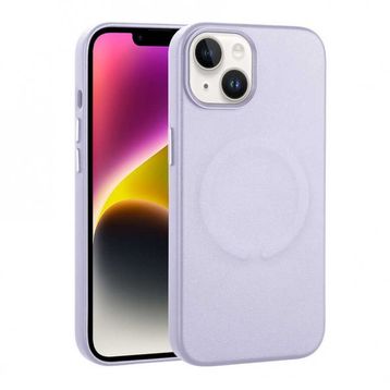 Ceponya Apple iPhone 14 Plus Pu Deri Magsafe Wireless Şarj Özellikli Zore Derix Kapak Kılıf