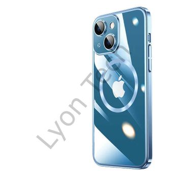 Ceponya Apple iPhone 14 Wireless Şarj Özellikli Sert Pc Zore Riksos Magsafe Kapak Kılıf