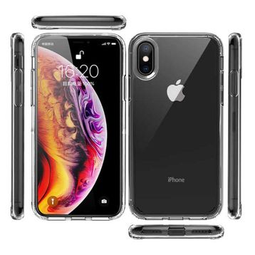 Ceponya Apple iPhone X Coss Şeffaf Kapak Kılıf