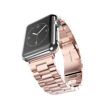 Ceponya Apple Watch 44 mm Krd-04 Metal Katlamalı Yandan Klips Kordon
