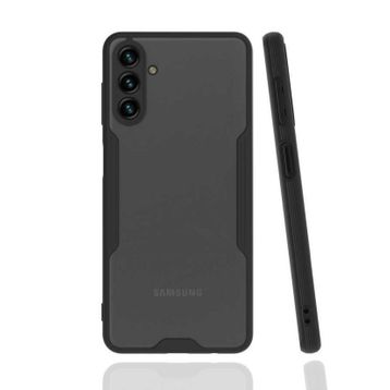 Ceponya Galaxy A13 Kamera Korumalı Arkası Şeffaf Silikon Kılıf
