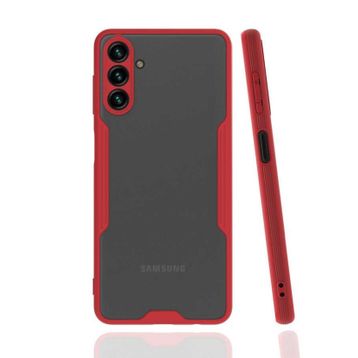 Ceponya Galaxy A13 Kamera Korumalı Arkası Şeffaf Silikon Kılıf