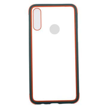 Ceponya Galaxy A20S Airbagli Renkli Yüksek Kenarlı Şeffaf Tiron Kılıf