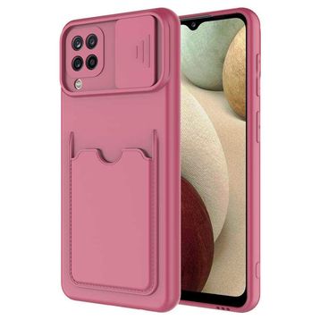 Ceponya Galaxy A22 4g Kartix Kartlık Bölmeli Kılıf